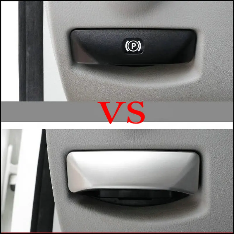 For Mercedes Benz C Class W204 C180 C200 C260 The foot brake release switch decoration frame Stickers Trim Accessories | Автомобили и