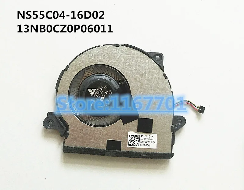 New original Laptop/Notebook CPU Cooling Fan For Asus Zenbook 3 UX390 UX390U UX390UA NS55C04-16D02 13NB0CZ0P06011 13N0-UWP0101 | Компьютеры