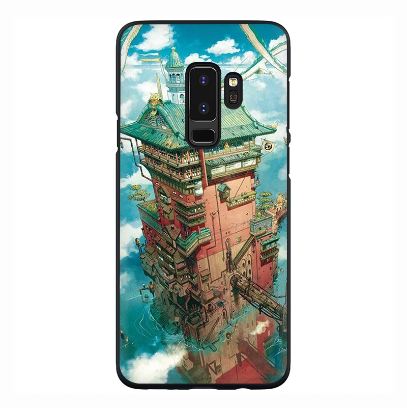 Миядзаки Тоторо Унесенные призраками мягкий чехол для телефона samsung Galaxy M10 20 30 S6 7 Edge S8 9 10 Plus S10E Note 8 9 - Цвет: B9