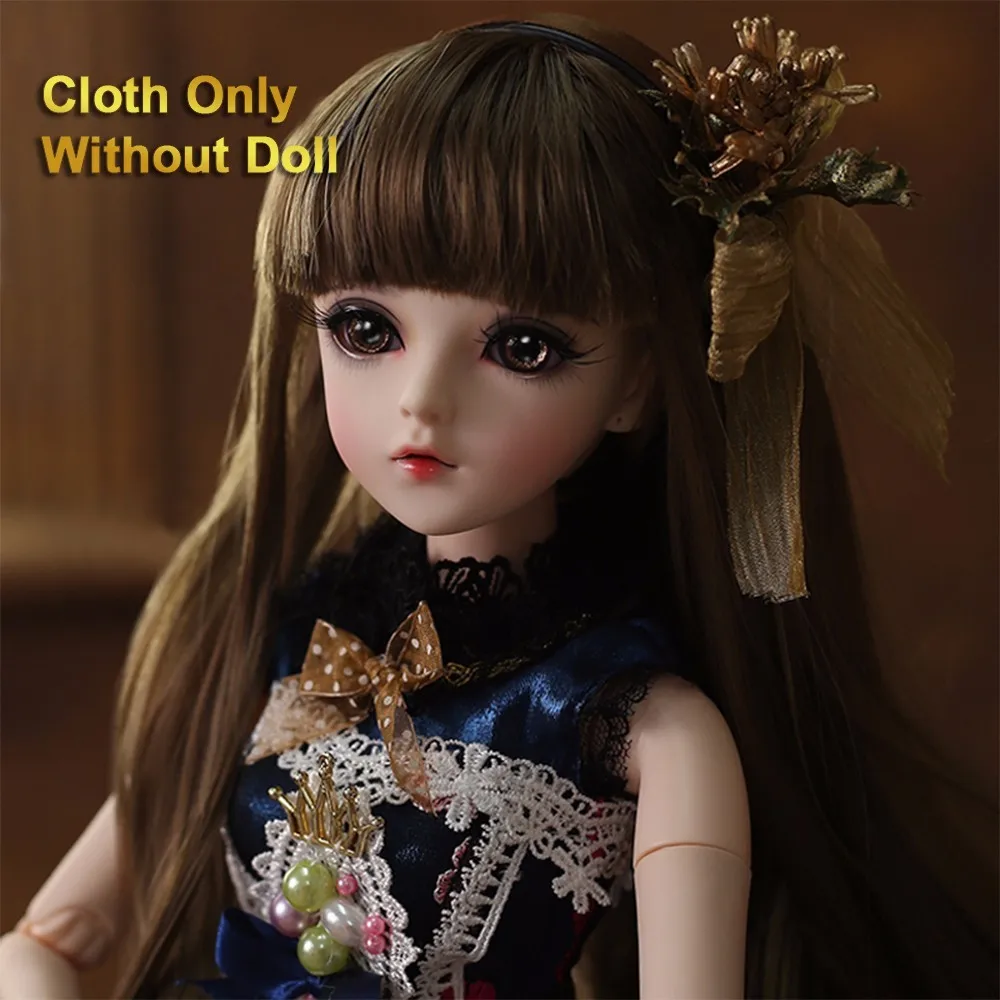 1/3 Кукольное свадебное платье для BJD 60 см куклы игрушки 18 шаров шарнир Кукла западный стиль платье принцессы длинное платье куклы аксессуары