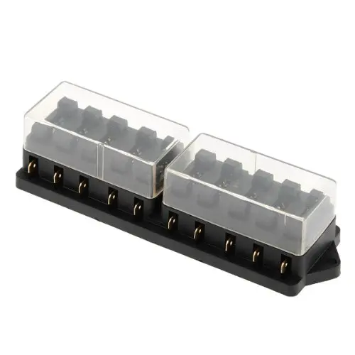 TOYL 10x porte Fuse boite a fusibles для Авто KFZ fusibles2V пластик|fusible|fusibles auto |