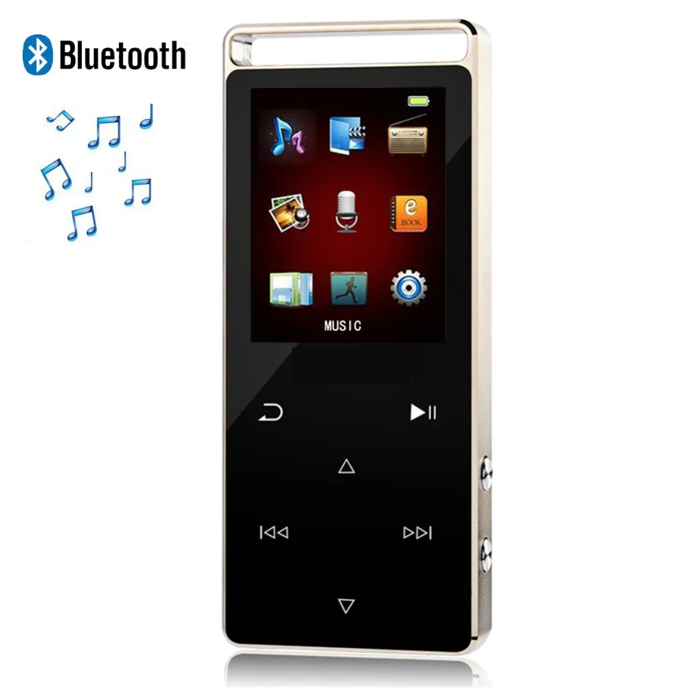 MP3 музыкальный плеер с Bluetooth 4 0 портативный без потерь HIFI Металлический корпус