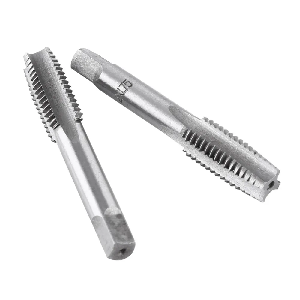 12 шт./компл. метрический ручной гайковерт набор сверл с прямыми канавками