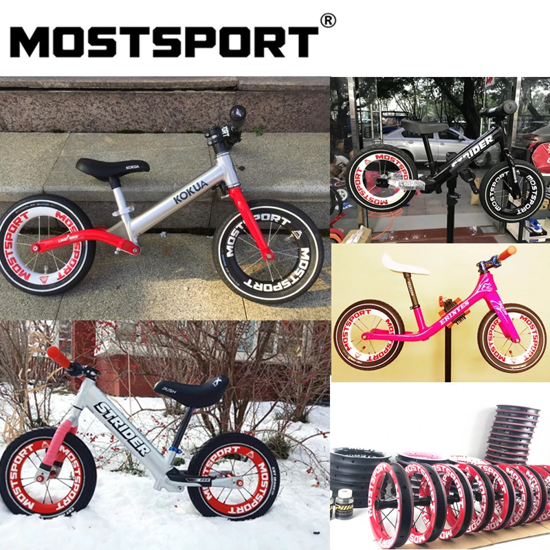 MOSTSPORT 12 дюймовый детский велосипед карбоновые колеса для балансирующего