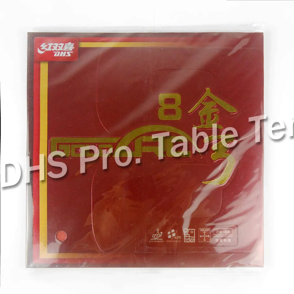 DHS GOLDARC 8 GoldArc резиновая губка для настольного тенниса пинг понга|table tennis rubber dhs|dhs
