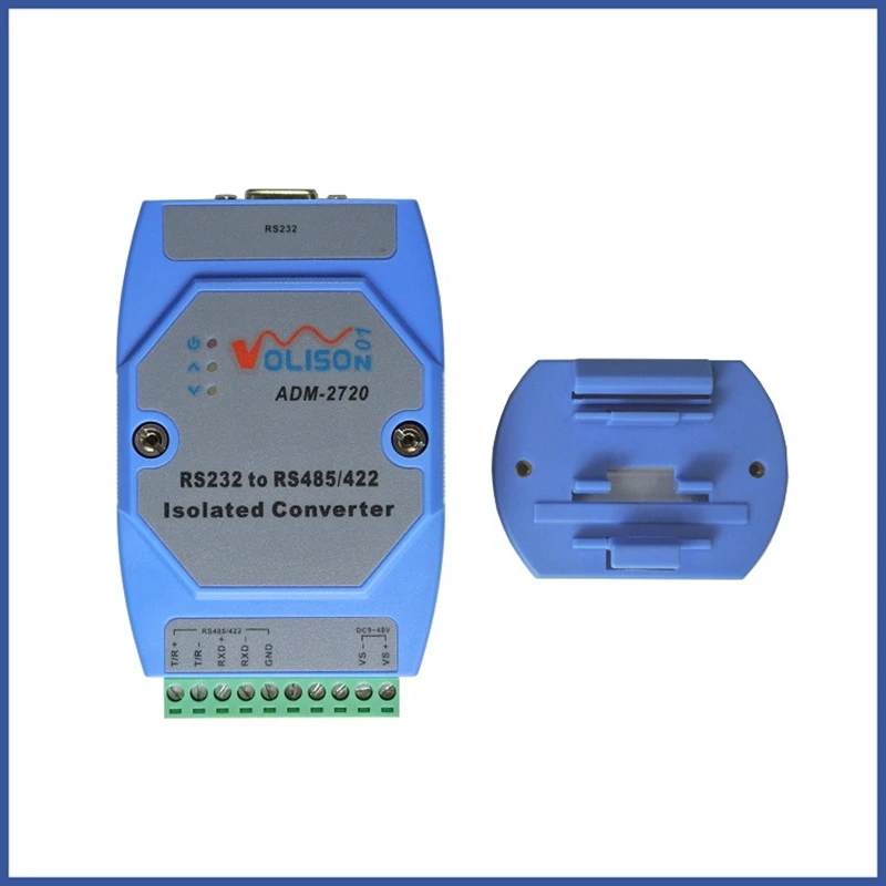

Isolation type active RS232 converter, RS485 RS422 converter, 232 turn 485 industrial grade lightning protection guide rail