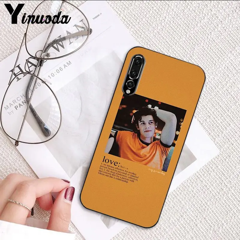 A6 Yinuoda хит поп-певец Шон Мендес Magcon телефон чехол для Huawei P10 P20 LIte Mate20 Mate10 Lite P20Pro Honor10 9 Lite Honor8X - Цвет: A6