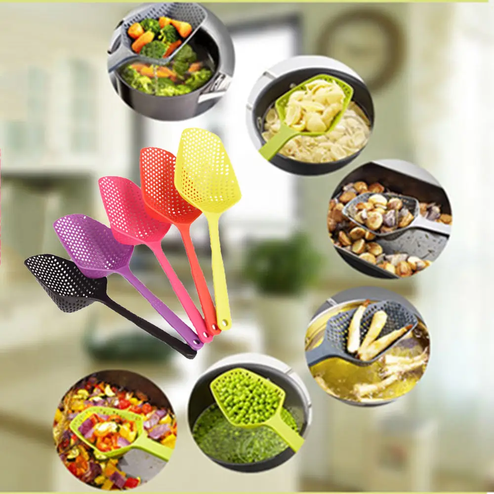Ложка дуршлаг нейлоновая ложка кухонный инструмент кухонная утварь силиконовый