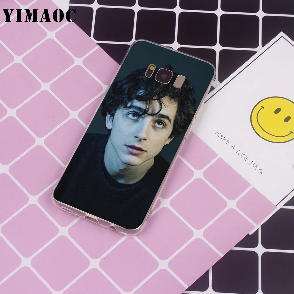 YIMAOC тимоте Chalamet для samsung Galaxy A10 A20 A30 A40 A50 A70 A2 J4 J6 J7 J8 Core Duo Примечание 10 Plus Мягкий