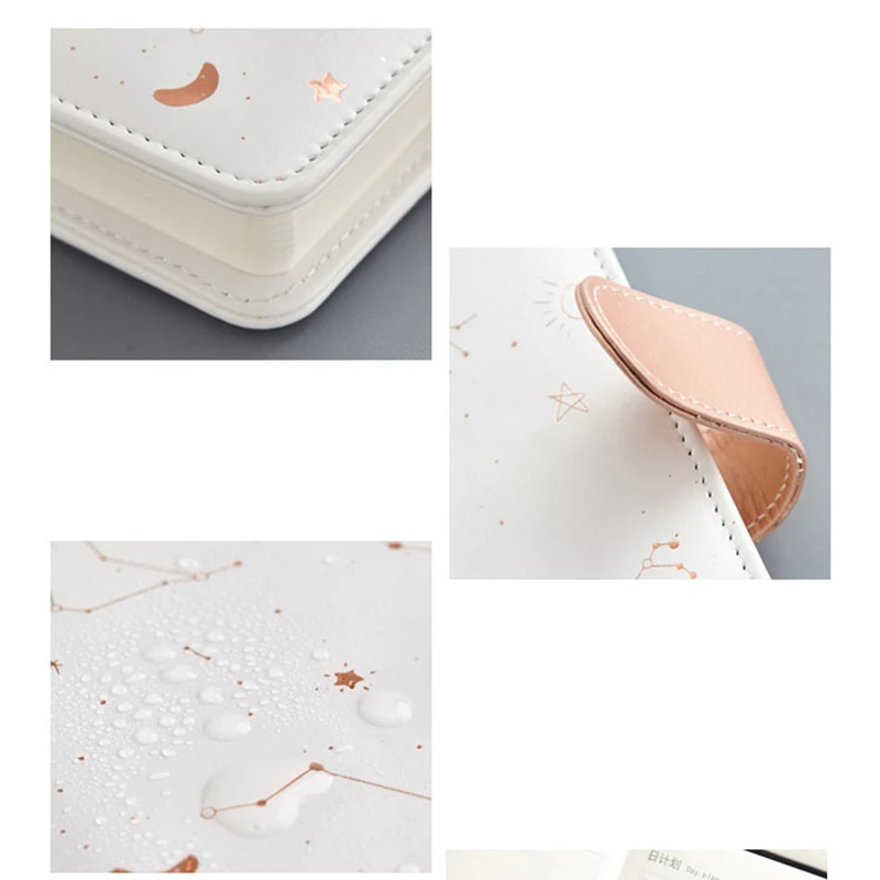 С изображением Луны и звезд из искусственной кожи Тетрадь Бумага Журнал Дневник