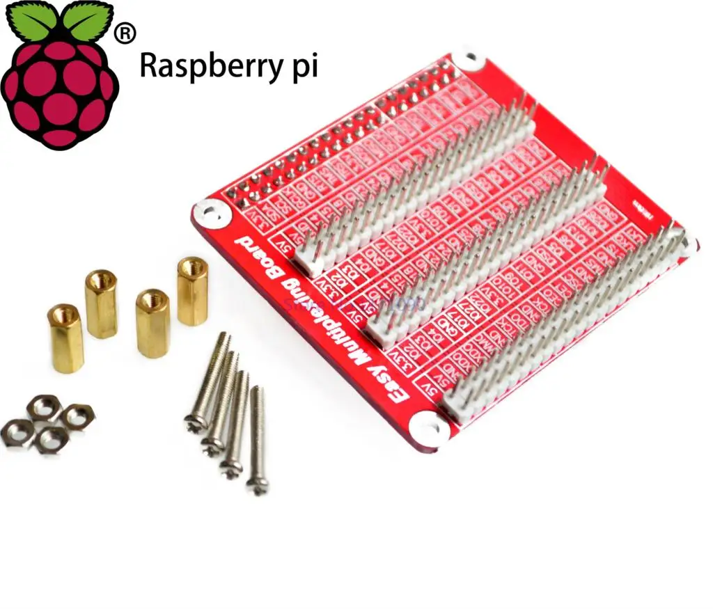 Плата адаптера GPIO 1 к 3 плата расширения V3 для Raspberry Pi B + | Электронные компоненты и