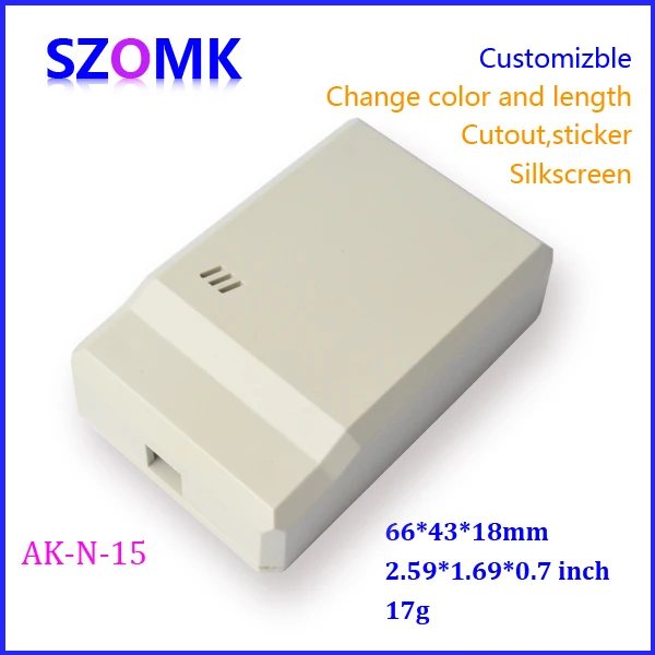 Электронный корпус szomk prettey для электроники 2 шт. 66*43*18 мм|enclosures for electronics|box boxenclosure