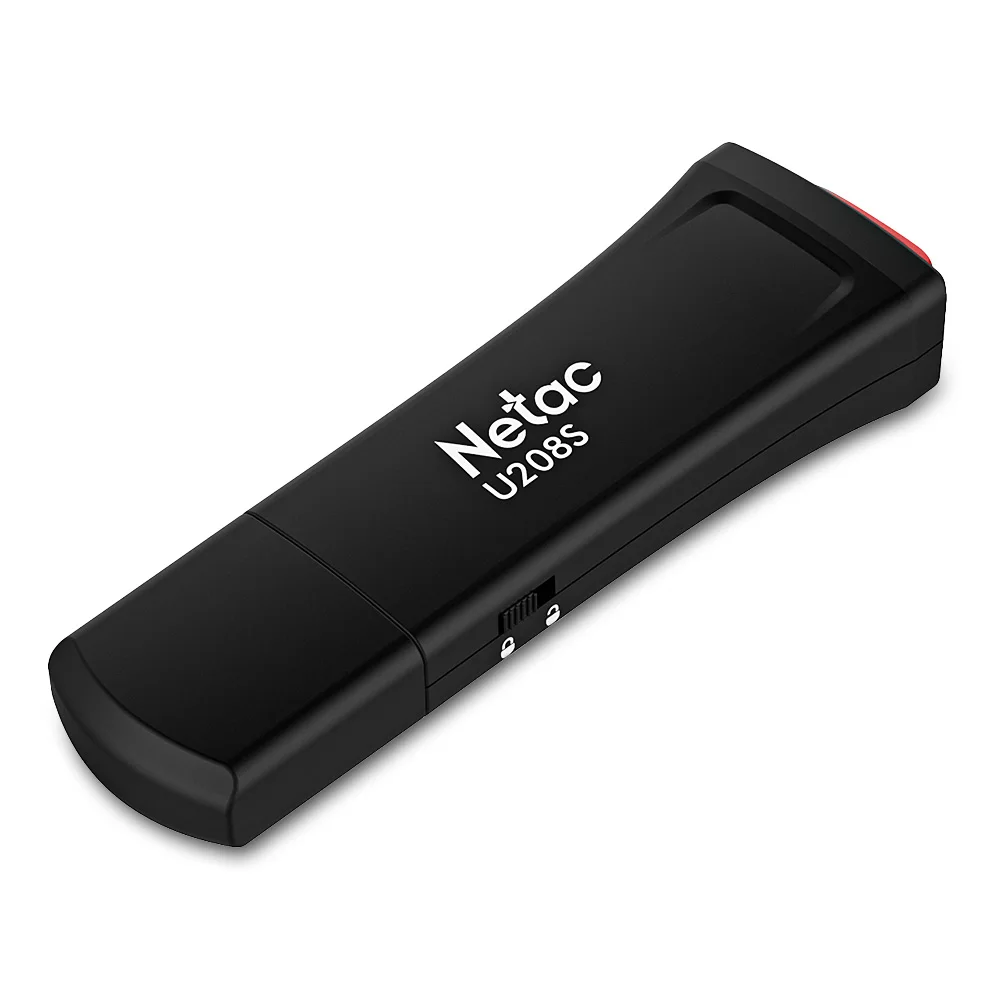 Netac U208S usb флэш-накопитель с переключателем защиты от записи накопителя Windows 7/8/XP