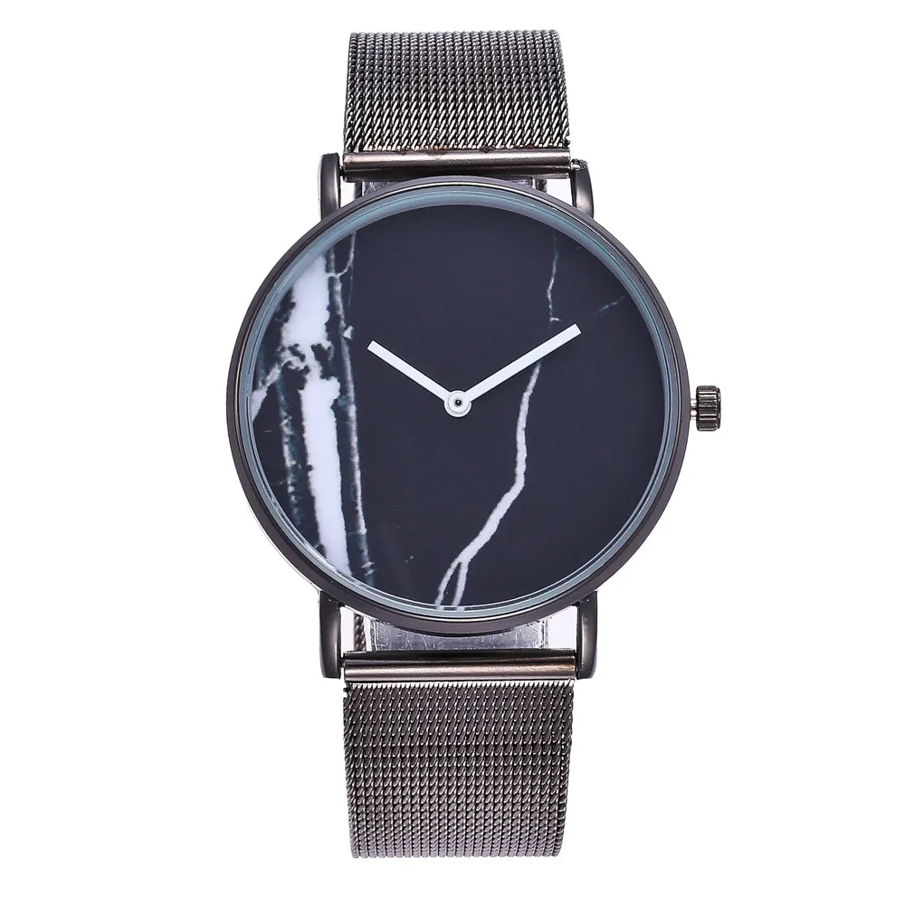 Женские кварцевые часы reloj mujer водонепроницаемые с синим стеклом Роскошные