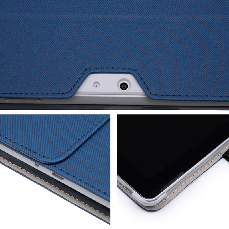 Чехол книжка из искусственной кожи с подставкой для Microsoft Surface Go Pro 4 5 6 12 3 чехол