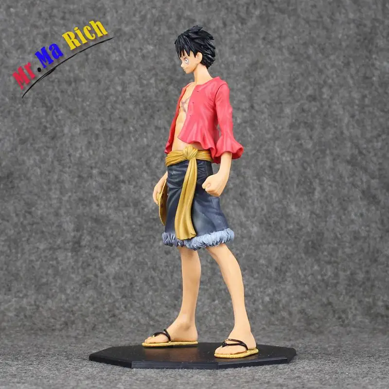 25 см аниме One Piece Figure игрушка Мерцающая D Luffy Modello Bambola Maestro stele Pezzo Per La Raccolta|figure toy|one