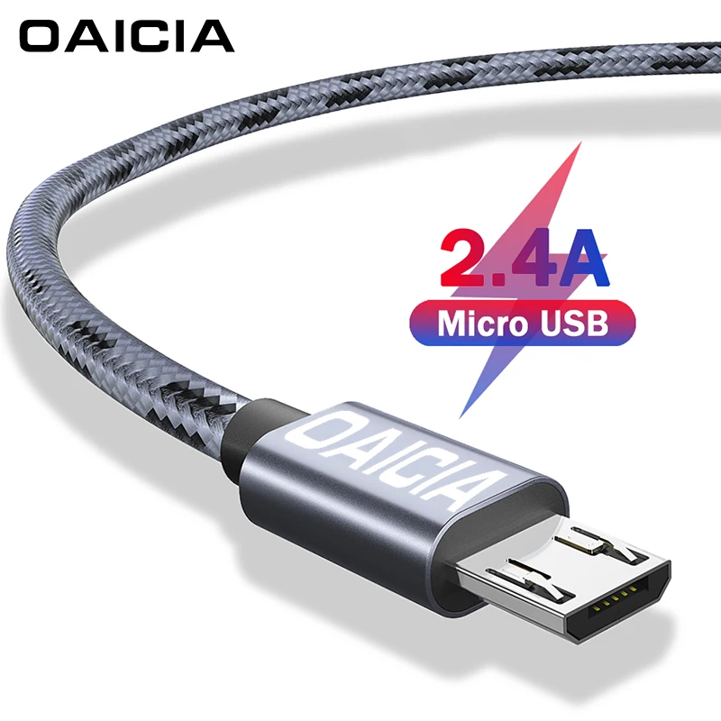 Кабель Micro USB для быстрой зарядки и передачи данных 1 м 2 | Мобильные телефоны