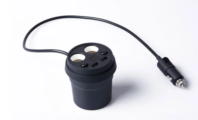 Автомобильное зарядное устройство 2 USB DC/5 V 3.1A чашка питания адаптер