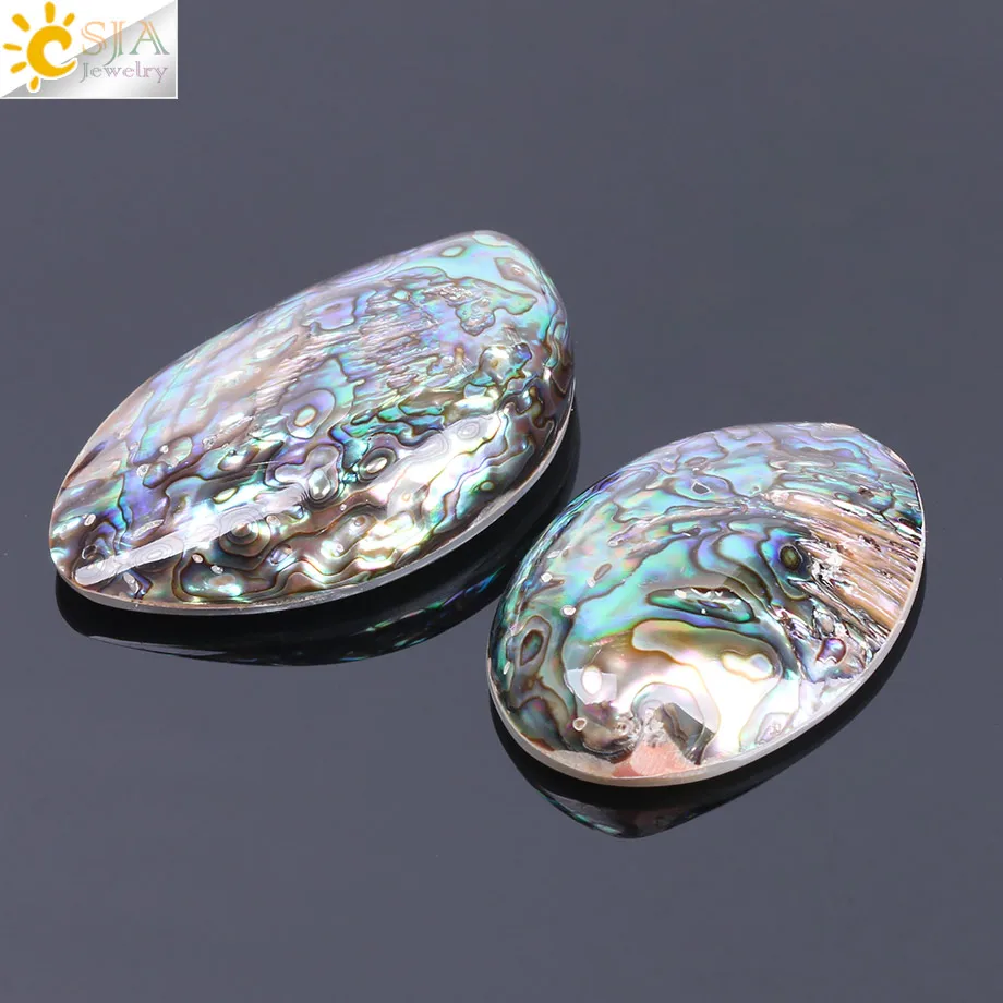 Мужские и женские подвески CSJA Reiki уникальные разноцветные ювелирные изделия из