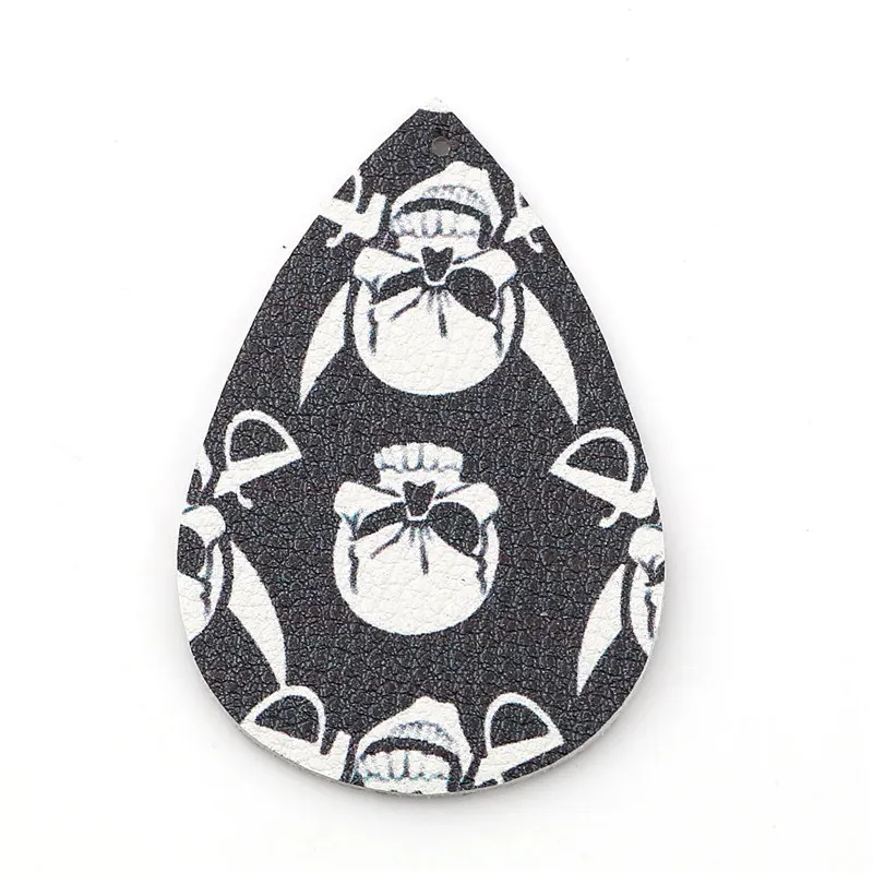 DoreenBeads PU кожаные подвески Фламинго падение в случайном порядке разноцветные ювелирные изделия аксессуары 56 мм(2 2/") x 37 мм(1 4/8"), 10 шт - Окраска металла: D