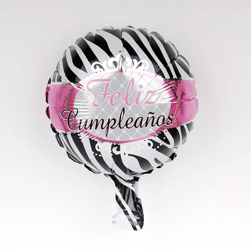 10 дюймовые испанские товары для счастливого дня рождения 100 шт. Feliz Cumpleanos Te Quiero Air
