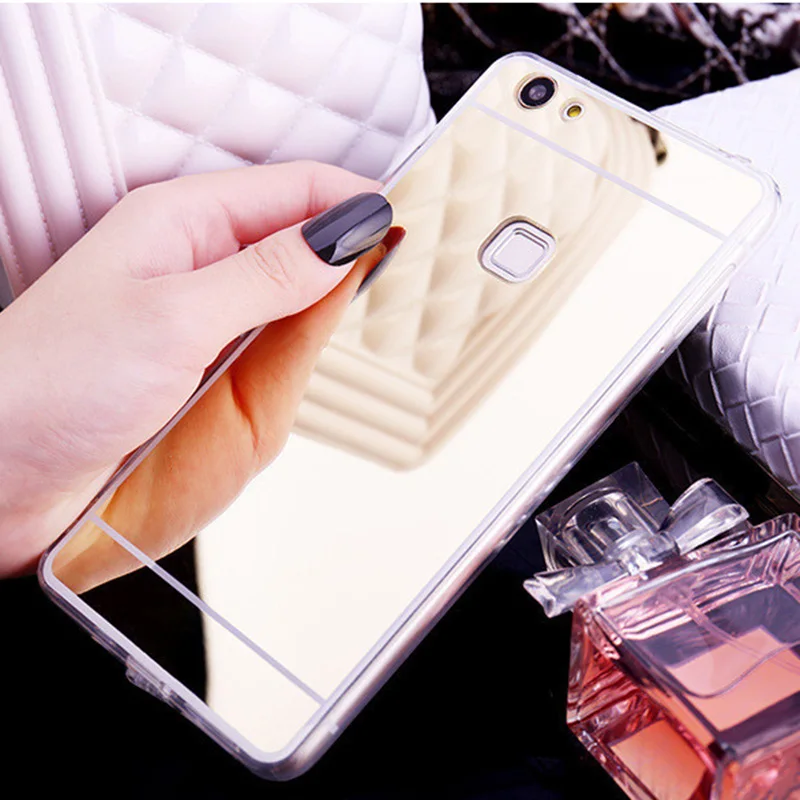 Slim Plating Mirror Case For Xiaomi Mi 5X Cases A1 Amor Cover Redmi 4A Silicon 3S 4X Coque | Мобильные телефоны и
