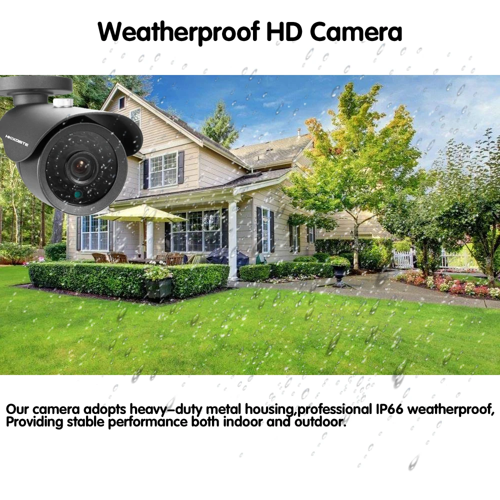 HKIXDISTE 4CH 1080P HDMI DVR SONY 1200TVL HD наружная система безопасности 4 канала CCTV AHD НАБОРЫ