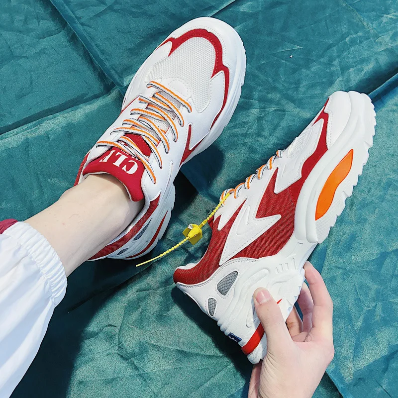 KHRUN Free shipping leisure shoes spring version sneakers men woman 2018 leather designer sneaker | Обувь