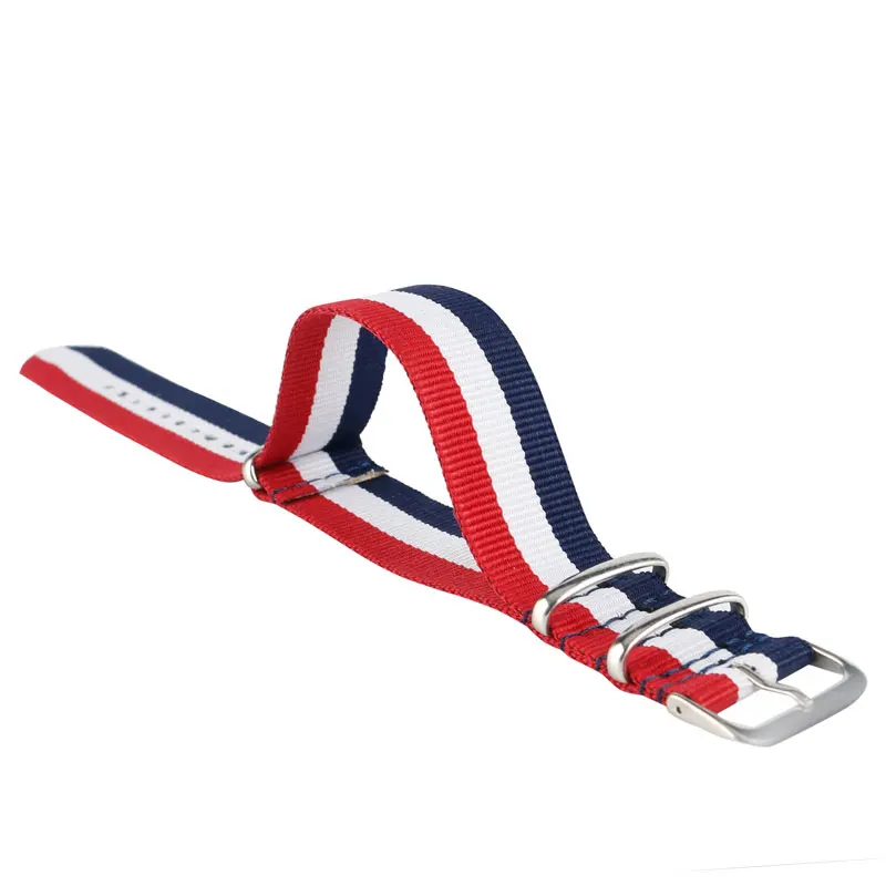 Ремешок YISUYA унисекс для наручных часов спортивный браслет с французским флагом Т
