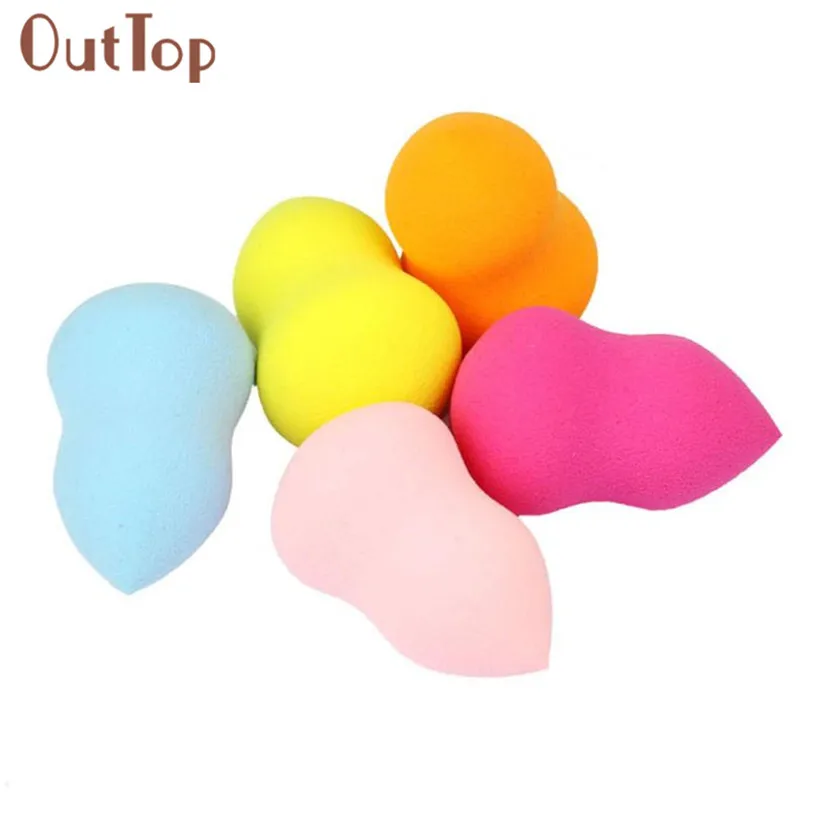 OutTop Puff для макияжа лица 5 шт. Pro Beauty безупречная пуховка нанесения основы под