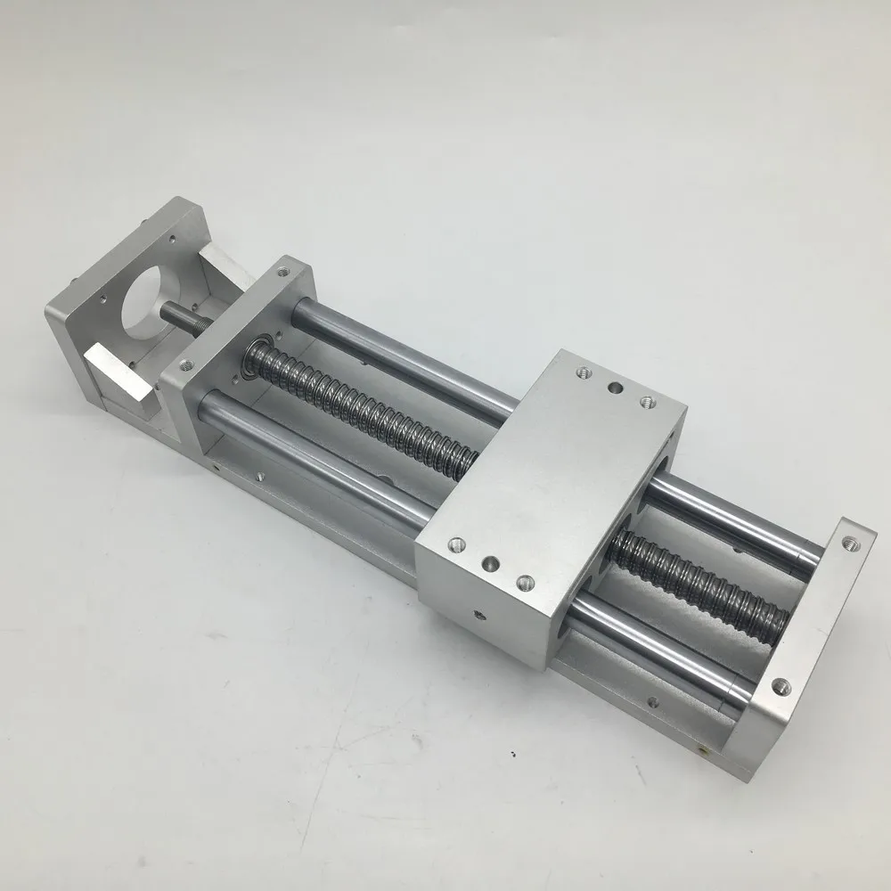 300MM Stroke CNC Linear Module Cross Sliding Working Table XYZ Axis SFU1605 BallScrew + NEMA23 Stepper Motor Driver Power Supply |