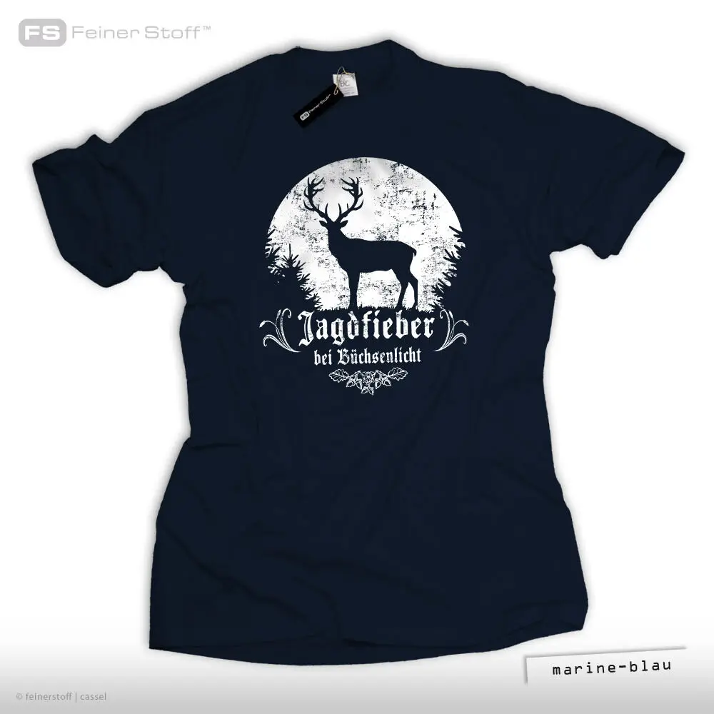 Охотничья футболка Jagdfieber Bei охотничий свет Latein Jagd Fun Revier Hirsch Geschenk Мужская 2019 новая