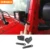 Автомобильный Универсальный светодиодный рабочий светильник SHINEKA, Монтажный кронштейн для крепления на колонну для Jeep Wrangler JK 2007-2017, наружные детали - изображение