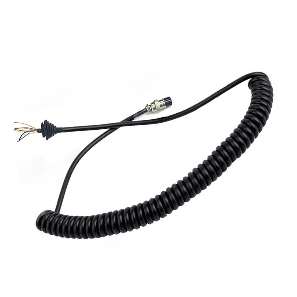 8-контактный Универсальный сменный ручной динамик микрофон кабель Шнур для Alinco