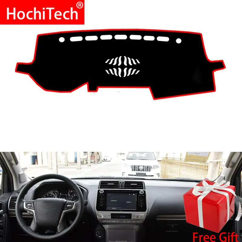 Для Toyota prado 2010 2011 2012 2019 Чехлы для приборной панели автомобиля с правым и левым
