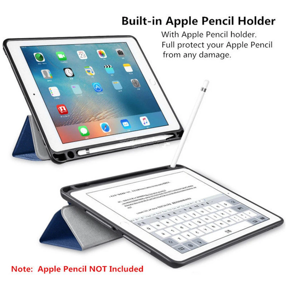 Магнитный силиконовый ударопрочный чехол подставка для Apple iPad Pro 12 9 2017 2015 умный с