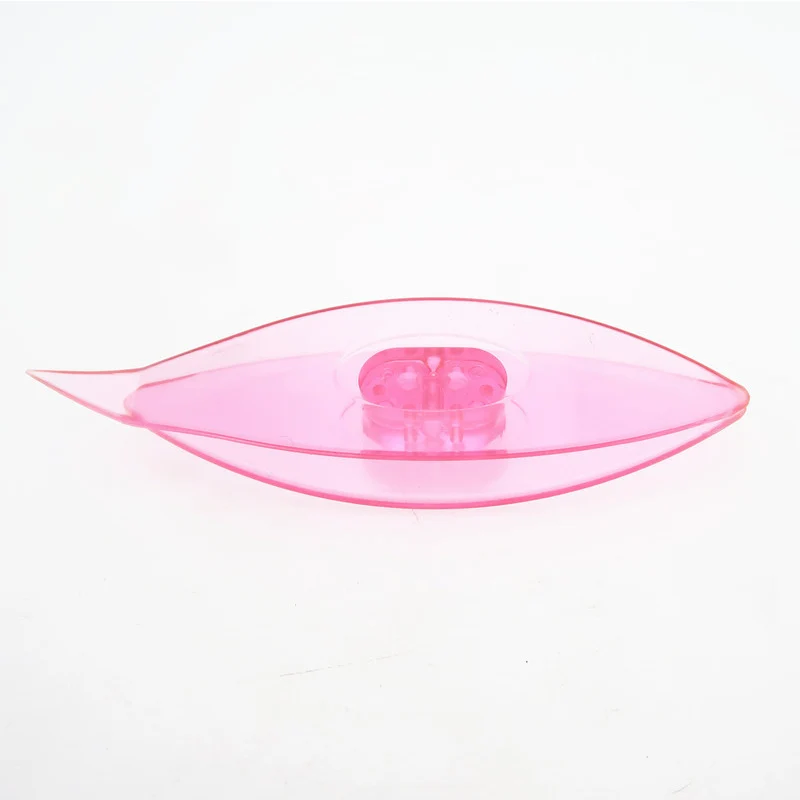 transparent pink Инструменты для рукоделия, автоматический простой крючок для вязания крючком, руководство по резьбе, ручное устройство для самостоятельной сборки, крючок нитевдевателя, расческа для цветов, для пожилых людей - Цвет: transparent pink
