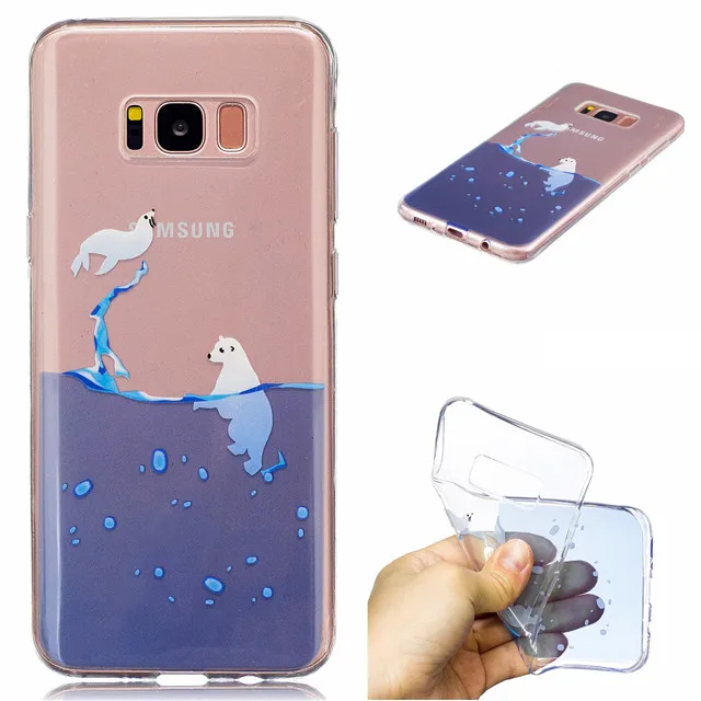 Для Samsung Galaxy S8 Чехол прозрачный ТПУ мягкий чехол для Plus |