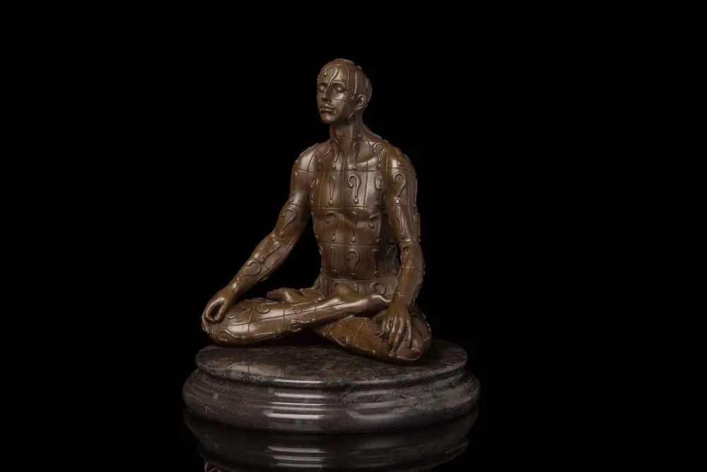 Искусство ремесла Медная скульптура в стиле современного искусства Бронзовая