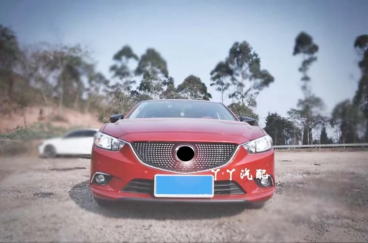ABS сотовый лак, который выпекает передний гоночный гриль подходит для Mazda AXELA Mazda 3