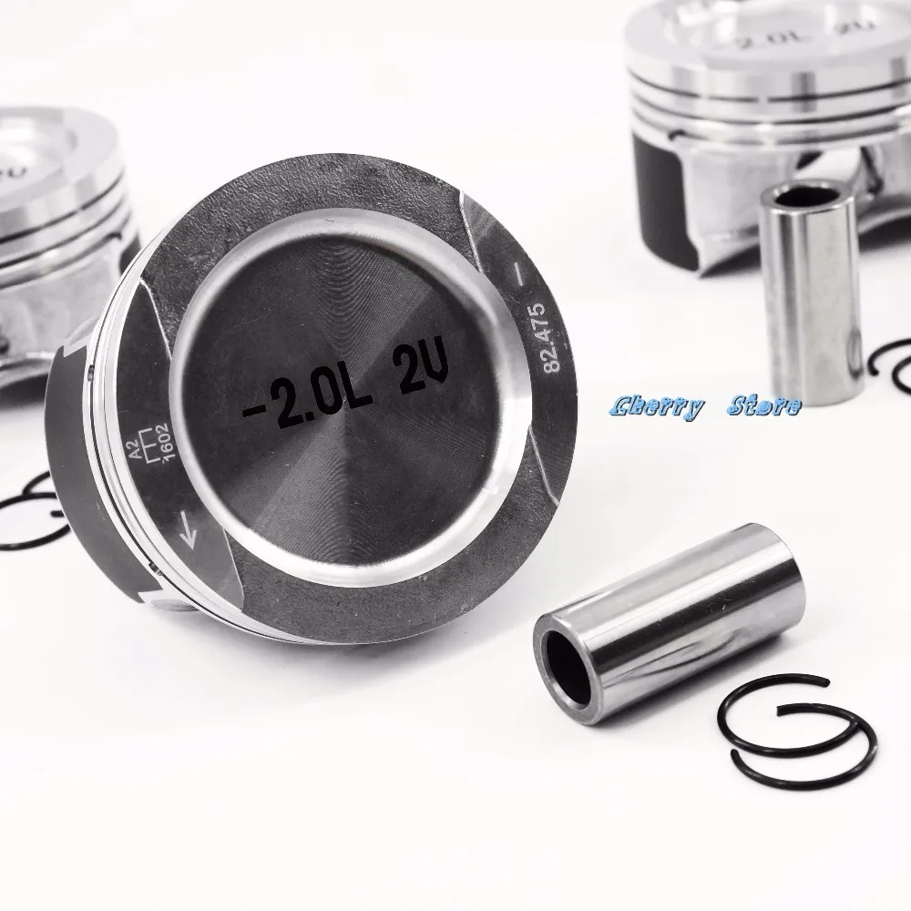 Новый поршневой болт 06B 107 065 B STD 82 51 мм 19 для VW Jetta Bora Golf MK4 Passat B5 Beetle 2 0 85 кВт 0309200 030 92