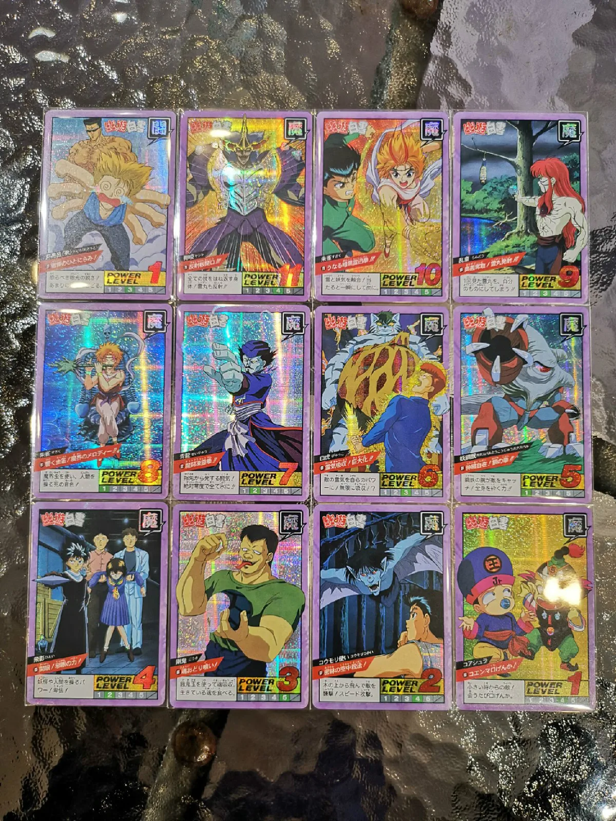 44 шт./компл. YuYu Hakusho боевые бомбы игрушки хобби Коллекционные вещи игра Коллекция