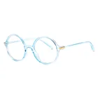 Новые модные дизайнерские круглые очки унисекс с блокировкой сисветильник очки ботаника очки с защитой от синего света 2019 #7
