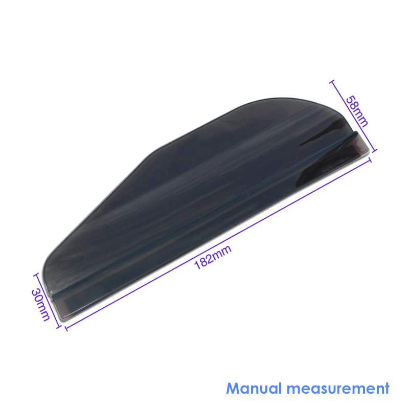 Car Rearview Mirror Eyebrow Rain Block Blades Universal Use Flexible PVC Back Shade Water Cover Rainproof | Автомобили и