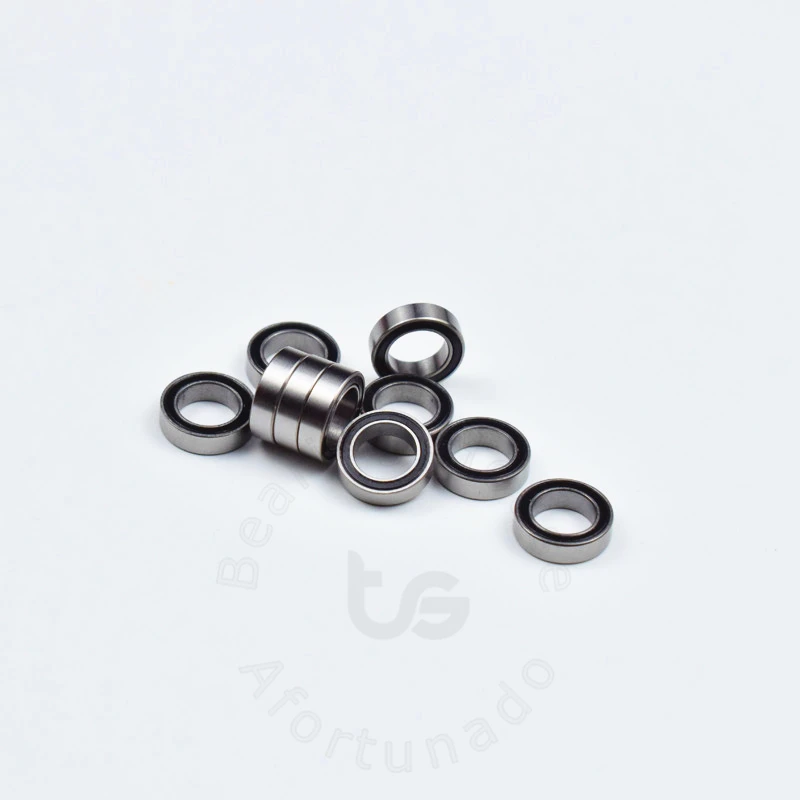 MR117RS 7*11*3(мм) подшипника ABEC-5 Резиновый Герметичный Миниатюрный Мини подшипник MR117 MR117RS хромированный стальной подшипник