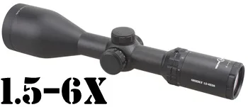 1.5-6x Векторная оптика Grizzly 1,5-6x 2,5-10x 3-12x 56 мм охотничий прицел длинный глаз рельеф 30 мм прицел - Цвет: 1.5-6x