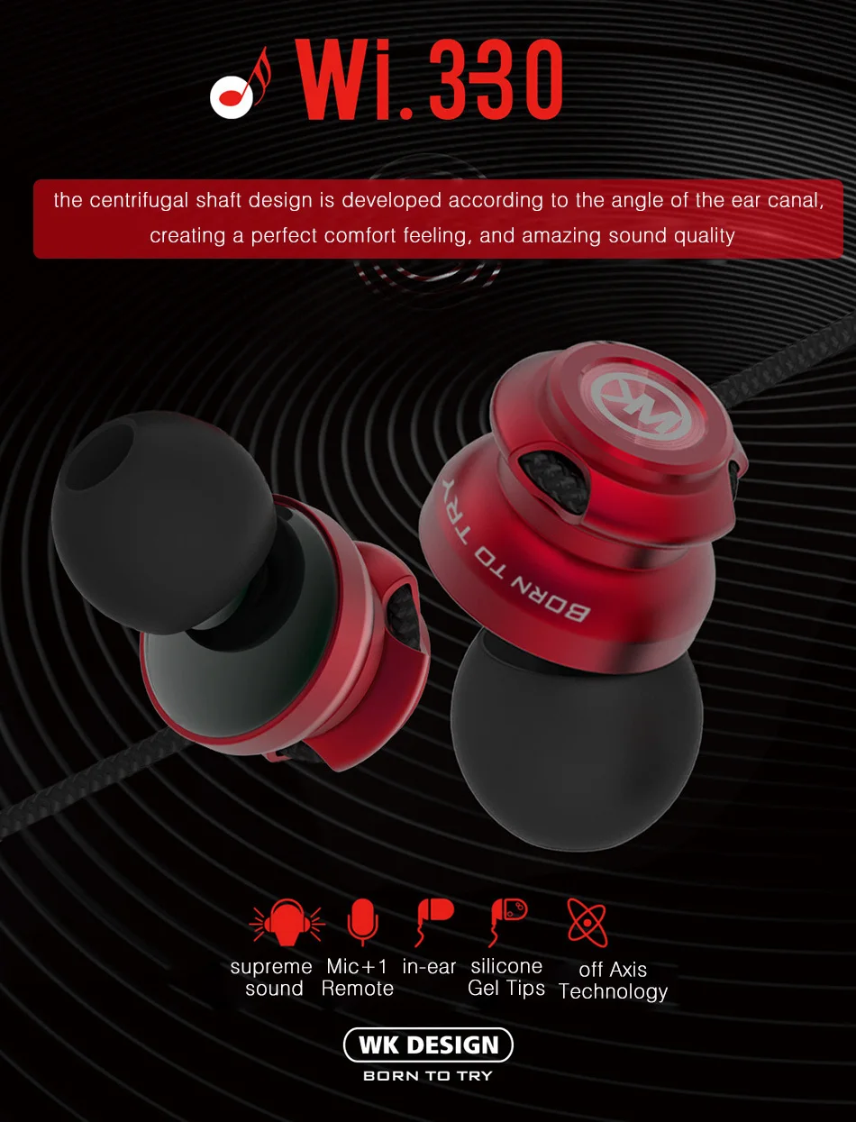 WK Fone De Ouvido HIFI наушники высшего звука аудио бас стерео наушники-вкладыши оплетка Магнитная гарнитура для мобильного телефона/ПК/планшета