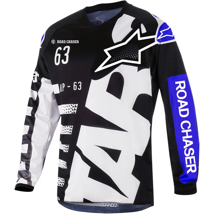 Звезда горный велосипед с длинным рукавом велоспорт джерси DH MX RBX MTB Racing одежда