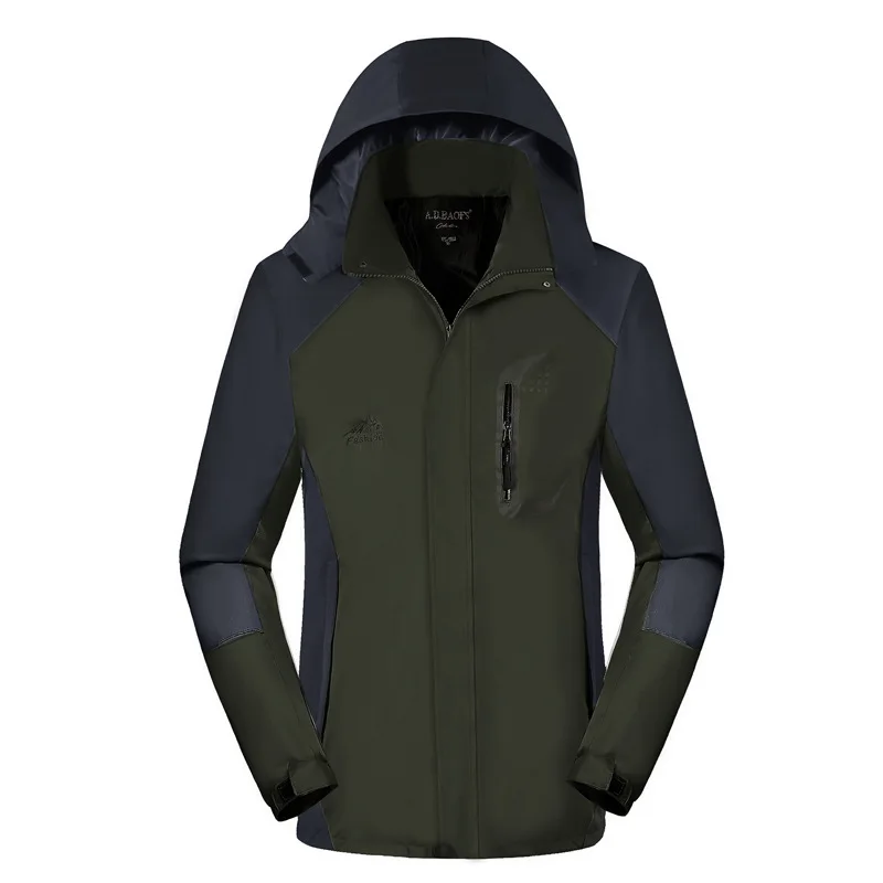 Мужская ветровка Ветровка из 100% полиэстера водонепроницаемая ветрозащитная