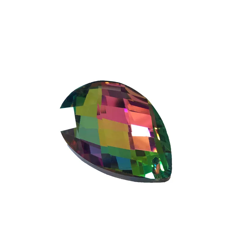 

MULTICOLOURED Color 100pcs/Lot 38mmx 22mm Almond Crystal Chandelier Pendants/Crystal Curtain Pendants,Crystal Chandelier Parts